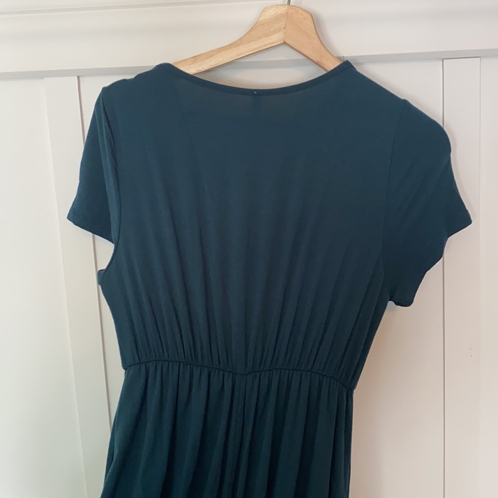 Pinkblush Emerald Solid Button Maternity Wrap Fro… - image 4